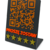 Tabliczka Kod QR Opinia Google 35x11cm Reklama