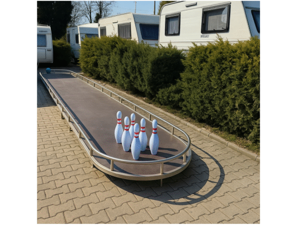 Przenośna Mobilna kręgielnia Tor do kręgli 1.5x10m