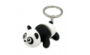Brelok flexi Ruchoma zawieszka do kluczy - Miś Panda