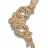 Ornament drewniany 25×25 cm dekoracyjna płaskorzeźba Sztukateria Relief
