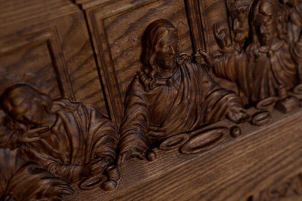 Relief Ostatnia Wieczerza Obraz 3D Płaskorzeźba