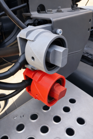 Uchwyty do gniazd spawarki 300A – solidne mocowanie przewodów spawalniczych