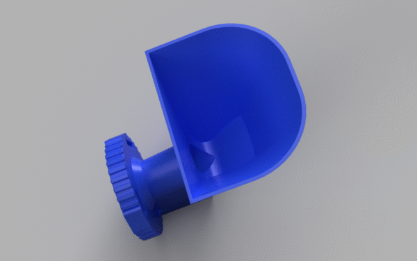 Lejek do wlewu wody do kampera i przyczepy kempingowej – adapter do gniazda wlewu