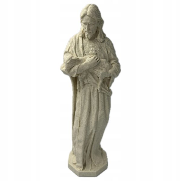 Figurka Jezusa Chrystusa – Imitacja Brązu Marmuru 28 cm