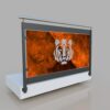 WYPEŁNIENIE BALUSTRADY PORĘCZY 150 X 50 CM STAL NIERDZEWNA CORTEN ALUMINIUM